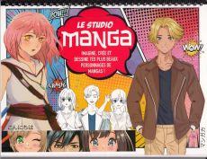 Le studio Manga - Imagine, Crée et dessine tes plus beaux personnages de mangas !