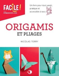 Origamis et pliages de Nicolas Terry Livre Loisirs créatifs 9782814106789