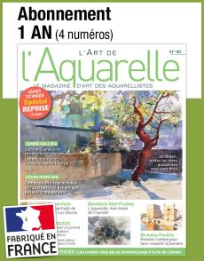 L'abonnement aux 4 prochains numéros du magazine L' ART DE L'AQUARELLE