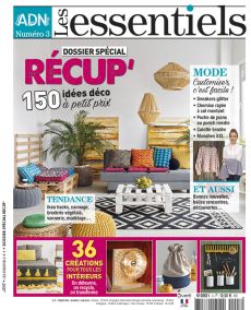 Dossier Spécial Récup' - 150 idées déco à petits prix - ADN Les Essentiels 03 - Diverti Editions
