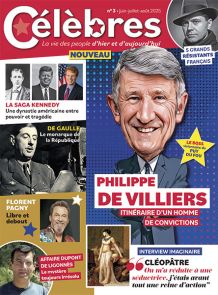 Nous vous invitons à suivre l’itinéraire de Philippe de Villiers, personnalité singulière du paysage politique français, à redécouvrir la dynastie Kennedy, entre gloire et tragédies - Achat magazine sur Divertistore