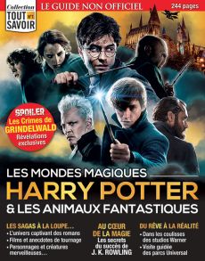 Livre Les mondes magiques HARRY POTTER et les Animaux Fantastiques