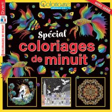 Livre de Coloriages de minuit - 60 pages à colorier