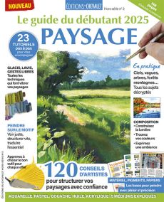 Plongez dans l’art du paysage avec ce hors-série des Éditions du Chevalet : 148 pages de conseils, pas à pas et techniques pour peindre la nature à l’aquarelle, gouache ou pastel. Idéal débutants et artistes confirmés. Achat magazine sur Divertistore