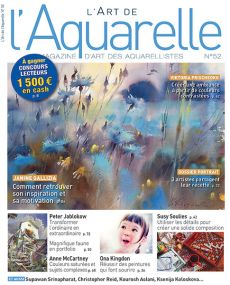 Le magazine L'Art de l'Aquarelle n°52 par Diverti Editions