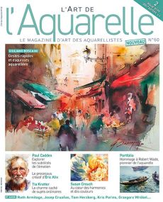 magazine L'Art de l'Aquarelle n°60 Diverti Editions