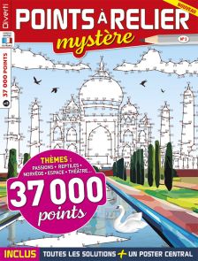 Points à relier Mystère 03 - Thèmes passions, reptiles, Norvège, Espace, Théâtre - Grand Format - Diverti Editions