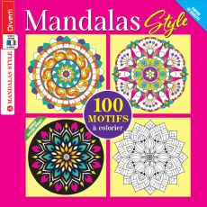 Mandalas Style n°13 - 100 motifs à colorier