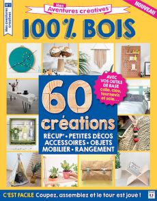 mes aventures créatives magazine bois créations récup déco rangement diy