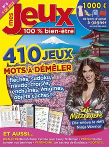 Mes Jeux Bien-Être 8 - 400 jeux - Mots fléchés, Sudoku, Rikudo, croisés, enchainés.... - Magazine de Diverti Editions
