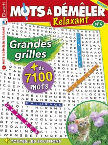 Mots à démêler Relaxant 04 - Plus de 7100 mots - Diverti Editions