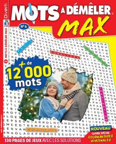 Mots à démêler MAX n°6 - Grand format - Magazine de Diverti Editions