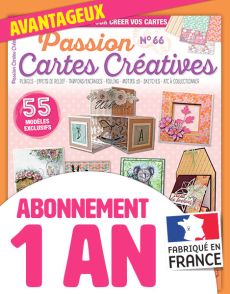 Abonnement 1 AN au magazine Passion Cartes Créatives Diverti Editions