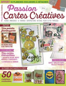 le magazine Passion Cartes Créatives n°54 - Un tourbillon de modèles à créer
