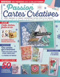 Magazine Passion Cartes Créatives n°55 - Vos modèles de cartes à créer