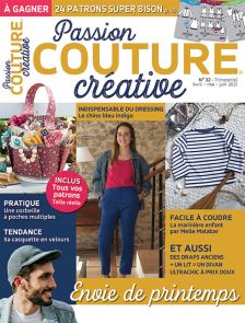 Le magazine Passion Couture Créative n°32 - Vos modèles de printemps Diverti Editions