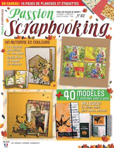 magazine Passion Scrapbooking n°82