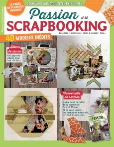 Magazine Passion Scrapbooking n°88 - Vos tutos à réaliser cet automne