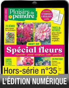 TÉLÉCHARGEMENT : Peindre les FLEURS Hors-série en version numérique