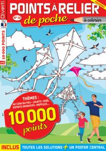 Points à relier de Poche 10 - A colorier - 10000 Points - Magazine de Diverti Editions