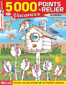 Découvrez 5 000 mots à relier n°5 - Spécial Printemps ! Des heures de jeu avec des mots à relier pour s’amuser et se détendre partout et à tout moment. Achat magazine Divertistore