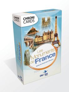 Chronicards - Les monuments de France - Jeu de cartes - Onthego Editions - Divertistore.com