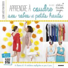 Apprendre à coudre ses robes et petits hauts - Atelier Charlotte Auzou - Mango Pratique - Divertistore