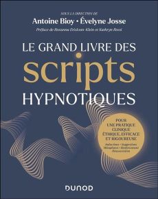 Couverture du livre Le Grand Livre des scripts hypnotiques avec titre et noms des auteurs