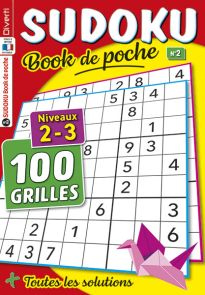 Sudoku Book de poche n°2 - Niveaux 2-3