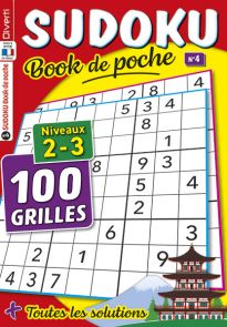 Sudoku Book de poche n°4 - Niveaux 2-3 - Magazine de Diverti Editions