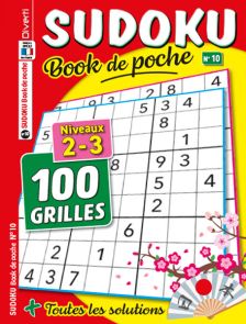 Plongez-vous dans le monde fascinant des sudokus avec ce numéro comprenant 100 grilles de niveau 2-3 ! Offrez-vous un moment de divertissement intellectuel ! Achat magazine sur Divertistore.com