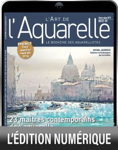 TÉLÉCHARGEMENT  - L'Art de l'Aquarelle Hors-série n°2 - Le bookzine des aquarellistes - Couverture