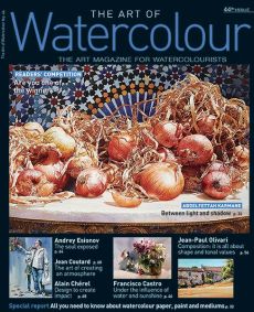 The Art of Watercolour 44th issue PRINT Edition: Abdelfettah karmane, Alvaro Castagnet, Galina Shargina, Andrey Esionov, Jean-Paul Olivari, Clive Powsey
