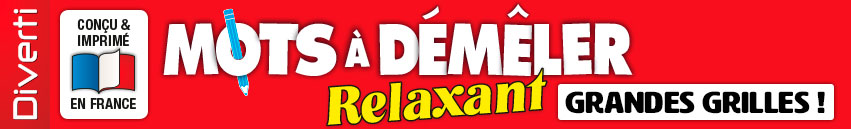 Mots a demeler relaxant grandes grilles